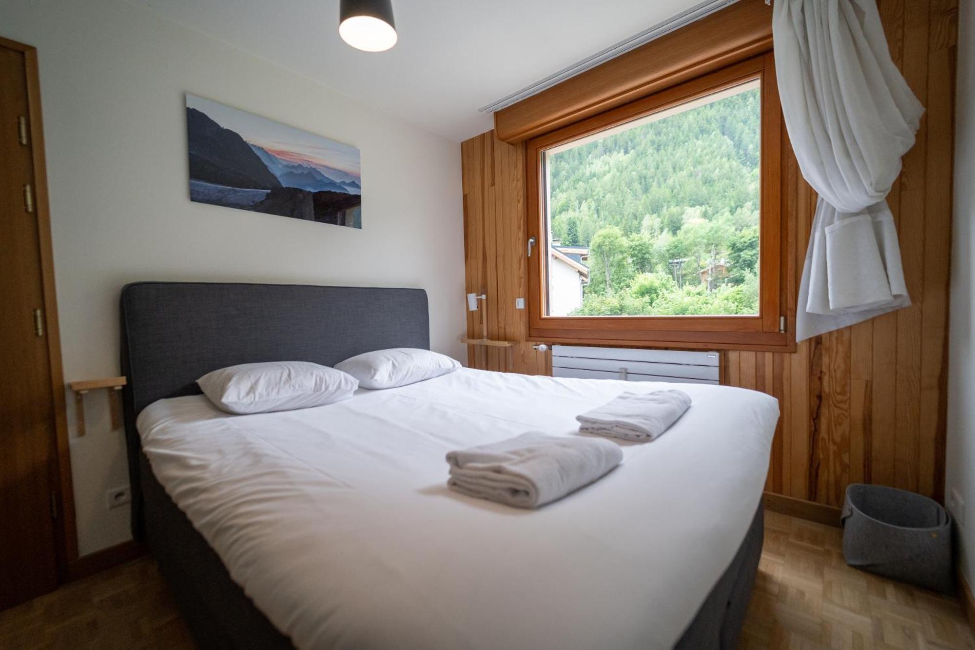 Appartement Grand appt vue Mont Blanc à Chamonix Extérieur photo