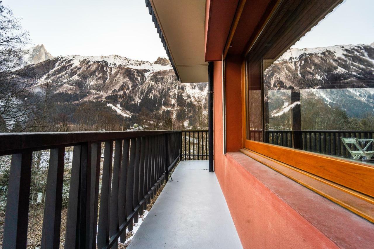 Appartement Grand appt vue Mont Blanc à Chamonix Extérieur photo