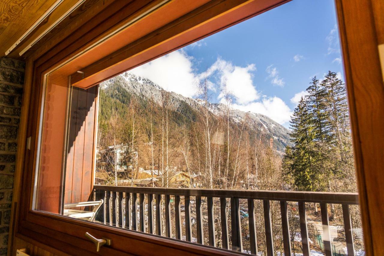 Appartement Grand appt vue Mont Blanc à Chamonix Extérieur photo